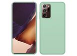 Custodia Galaxy Note 20 Ultra, Custodia In Silicone Liquido Resistente Agli Urti E Ai Graffi Per Samsung Galaxy Note 20 Ultra Verde