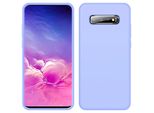 Custodia Galaxy S10, Custodia In Silicone Liquido Resistente Agli Urti E Ai Graffi Per Samsung Galaxy S10 Purple