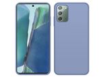 Custodia Galaxy Note 20, Custodia In Silicone Liquido Resistente Agli Urti E Ai Graffi Per Samsung Galaxy Note 20 Grigio