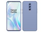 Custodia Oneplus 8, Custodia Protettiva In Silicone Liquido Resistente Agli Urti E Ai Graffi Per Oneplus 8 Grigio
