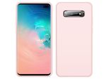 Custodia Galaxy S10 Plus, Custodia In Silicone Liquido Resistente Agli Urti E Ai Graffi Per Samsung Galaxy S10 Plus Rosa