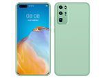 Custodia Huawei P40 Pro, Custodia Protettiva In Silicone Liquido Resistente Agli Urti E Ai Graffi Per Huawei P40 Pro Verde