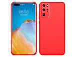 Custodia Huawei P40 Pro, Custodia Protettiva In Silicone Liquido Resistente Agli Urti E Ai Graffi Per Huawei P40 Pro Rosso