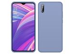 Custodia Vivo Y7S, Custodia Protettiva In Silicone Liquido Resistente Agli Urti E Ai Graffi Per Vivo Y7S Grigio