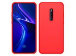 Custodia Vivo X27 Pro, Custodia Protettiva In Silicone Liquido Resistente Agli Urti E Ai Graffi Per Vivo X27 Pro Rosso
