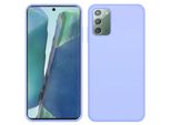 Custodia Galaxy Note 20, Custodia In Silicone Liquido Protettiva Resistente Agli Urti E Ai Graffi Per Samsung Galaxy Note 20 Viola