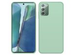 Custodia Galaxy Note 20, Custodia In Silicone Liquido Resistente Agli Urti E Ai Graffi Per Samsung Galaxy Note 20 Verde