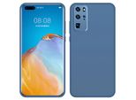 Custodia Huawei P40 Pro, Custodia Protettiva In Silicone Liquido Resistente Agli Urti E Ai Graffi Per Huawei P40 Pro Blu