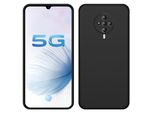 Custodia Vivo S6, Custodia Protettiva In Silicone Liquido Resistente Agli Urti E Ai Graffi Per Vivo S6 Nero