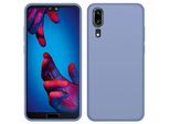 Custodia Huawei P20, Custodia Protettiva In Silicone Liquido Resistente Agli Urti E Ai Graffi Per Huawei P20 Grigio