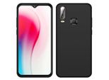 Custodia Vivo Y3, Custodia Protettiva In Silicone Liquido Resistente Agli Urti E Ai Graffi Per Vivo Y3 Nero