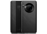 Huawei Mate 30 Case, Slim Business Smart View Smart Wake Up/Sleep Flip Cover Cover In Pelle Protettiva Per Huawei Mate 30 Nero