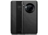 Huawei Mate 30 Pro Case, Slim Business Smart View Smart Wake Up/Sleep Flip Cover Cover In Pelle Protettiva Per Huawei Mate 30 Pro Nero
