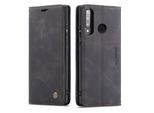 Custodia Huawei P30 Lite, Custodia Retrò In Finto Cuoio, Tasche Per Carte, Chiusura Magnetica, Custodia Con Funzione Stand Per Huawei P30 Lite Nero