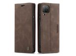 Custodia Huawei P40 Lite, Custodia Retrò In Finto Cuoio, Tasche Per Carte, Chiusura Magnetica, Custodia Con Funzione Stand Per Huawei P40 Lite Caffè