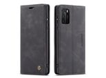 Custodia Huawei P40, Custodia Retrò In Finto Cuoio, Tasche Per Carte, Chiusura Magnetica, Custodia Con Funzione Stand Per Huawei P40 Nero
