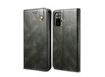 Custodia Per Xiaomi Redmi Note 10 4G/Note 10S, Portafoglio In Pelle Flip Case Con Funzione Stand Verde