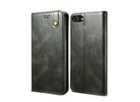 Custodia Per Iphone 8/7/6S/6/Se 2020, Custodia In Pelle Flip Wallet Con Funzione Stand Verde