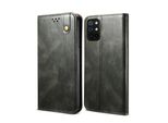 Custodia Per Oneplus 8T, Custodia In Pelle Flip Wallet Con Funzione Stand Verde