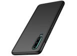 Huawei P30 Custodia, Sottile Pc Opaco Anti-Impronta Custodia Protettiva Per Huawei P30 Nero