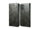 Custodia Per Oneplus 9, Custodia In Pelle Flip Wallet Con Funzione Stand Verde