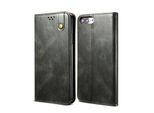 Custodia Per Iphone 8 Plus/7 Plus/6S Plus/6 Plus, Custodia In Pelle Flip Wallet Con Funzione Stand Verde