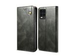 Custodia Per Oppo Realme 8 / Realme 8 Pro, Custodia In Pelle Flip Wallet Con Funzione Stand Verde