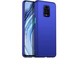 Custodia Redmi Note 9 Pro, Sottile Pc Opaco Anti-Impronta Protettiva Per Xiaomi Redmi Note 9S / 9 Pro / 9 Pro Max Blu