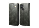 Custodia Per Oppo A15 4G, Portafoglio In Pelle Flip Case Con Funzione Stand Verde