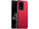 Custodia Galaxy S20 Ultra, Sottile Pc Opaco Anti-Impronte Protettive Per Samsung Galaxy S20 Ultra Rosso