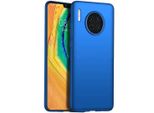 Huawei Mate 30 Custodia, Sottile Pc Opaco Anti-Impronte Digitali Custodia Protettiva Per Huawei Mate 30 Blu