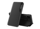 Custodia Per Huawei P20 Lite, Smart View Window Flip Stand Custodia Protettiva In Finto Cuoio Per Huawei P20 Lite Nero