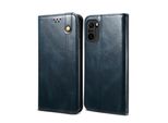 Custodia Per Xiaomi Redmi K40 / K40 Pro, Portafoglio In Pelle Flip Case Con Funzione Stand Blu