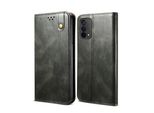 Custodia Per Oppo A93 2021, Portafoglio In Pelle Flip Case Con Funzione Stand Verde