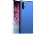 Custodia Galaxy Note 10+, Sottile Pc Opaco Anti-Impronta Protettiva Per Samsung Galaxy Note 10 Plus / Note 10+ 5G Blu