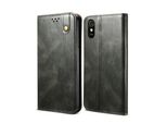 Custodia Per Xiaomi Redmi 9A, Portafoglio In Pelle Flip Case Con Funzione Stand Verde