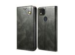 Custodia Per Xiaomi Redmi 9C, Portafoglio In Pelle Flip Case Con Funzione Stand Verde