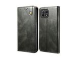 Custodia Per Xiaomi Mi 11 Lite, Custodia In Pelle Flip Wallet Con Funzione Stand Verde