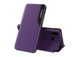 Custodia Per Huawei P20 Lite, Smart View Window Flip Stand Custodia Protettiva In Finto Cuoio Per Huawei P20 Lite Viola