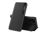 Custodia Per Galaxy A71 5G, Smart View Window Flip Stand Custodia Protettiva In Finto Cuoio Per Samsung Galaxy A71 5G Nero