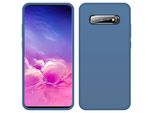 Custodia Galaxy S10, Custodia In Silicone Liquido Resistente Agli Urti E Ai Graffi Per Samsung Galaxy S10 Blu