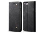 Custodia Per Iphone 8 Plus, Custodia In Pelle A Portafoglio Con Chiusura Magnetica E Funzione Stand Per Iphone 6 Plus / 6S Plus / 7 Plus / 8 Plus Nero