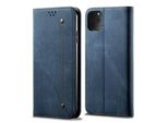 Custodia Per Iphone 11 Pro Max, Custodia In Pelle A Portafoglio Con Chiusura Magnetica E Funzione Stand Per Iphone 11 Pro Max Blu