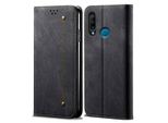 Huawei P30 Lite Case, Custodia In Pelle A Portafoglio Con Chiusura Magnetica E Custodia Con Funzione Stand Per Huawei P30 Lite Nero