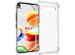 Lg K61 Custodia, Paraurti Trasparente In Tpu Morbido, Custodia Protettiva Antiurto Per Lg K61