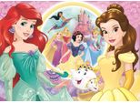 Puzzle Scintillante Principesse Disney - Belle E Ariel 100 Pezzi