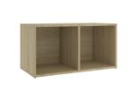 Mobile Tv Rovere Sonoma 72X35X36,5 Cm Materiale A Base Di Legno