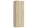 Mobile Tv Rovere Sonoma 30,5X30X90 Cm Materiale In Legno