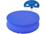 Vidaxl Coperture Per Piscine 2 Pezzi Per Piscine Fuori Terra Rotonde Da 360-367 Cm