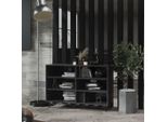 Vidaxl Credenza Grigio Lucido 103,5X35X70 Cm Materiale A Base Di Legno